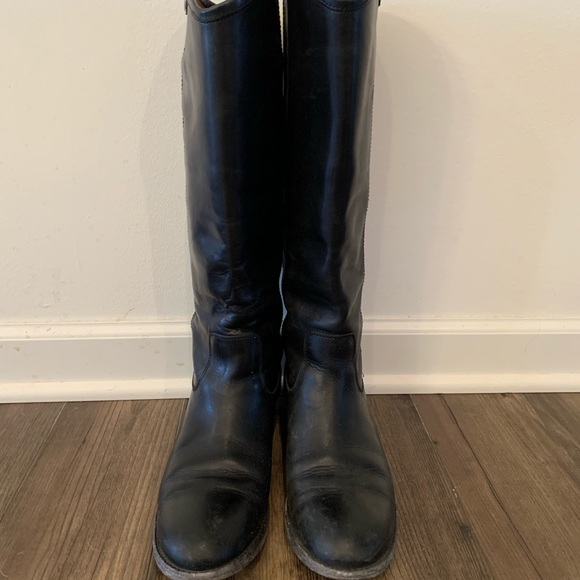 Frye Melissa pull on button boots - Picture 2 of 4